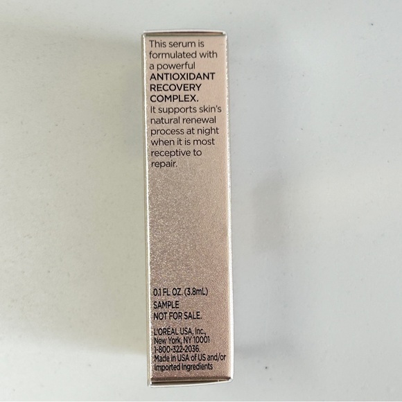 L'Oreal Paris Age Perfect Cell Renewal Midnight Serum skincare mini travel size - Picture 6 of 7